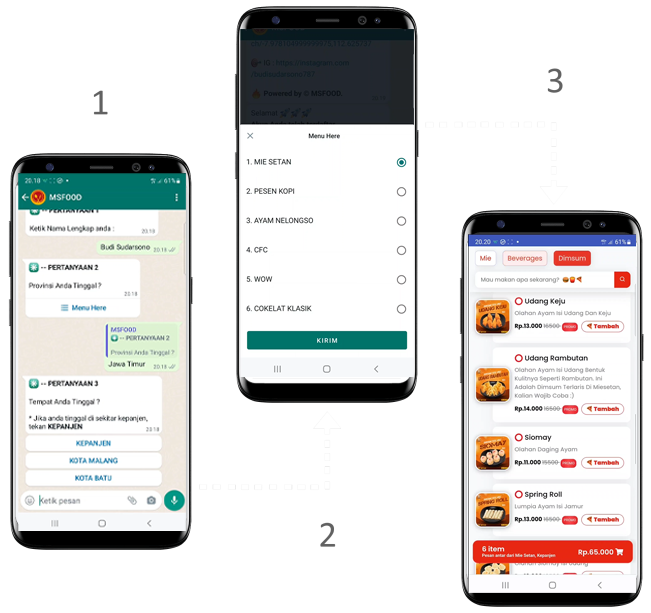Learn how whatsapp ordering works